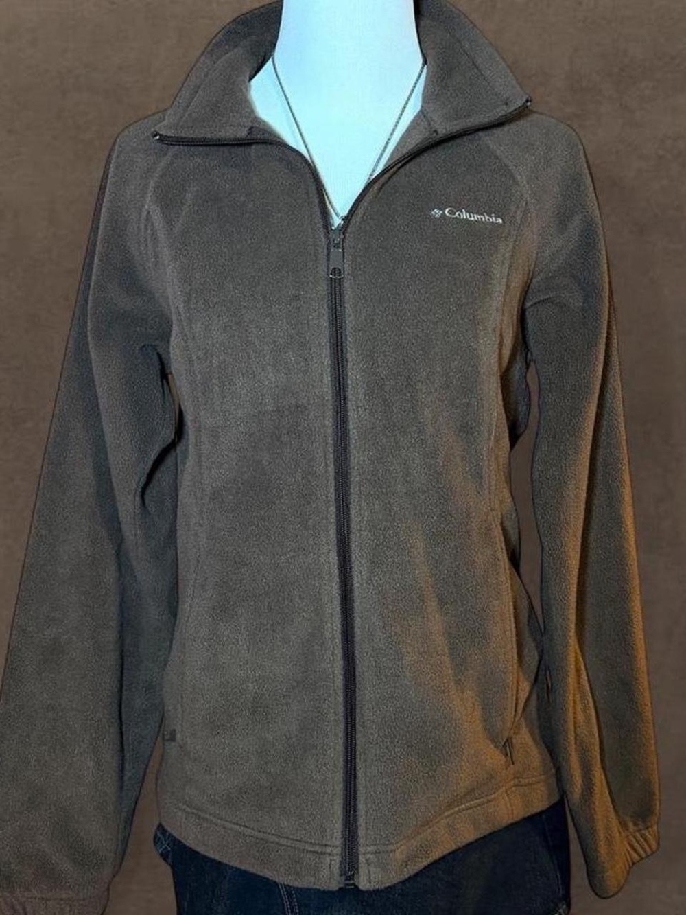 Brown Columbia zip up